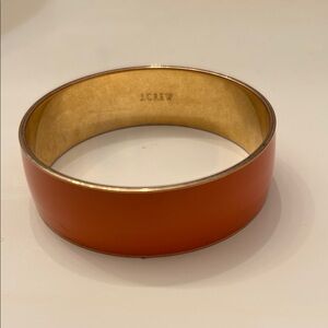 J.Crew Orange Bangle Bracelet